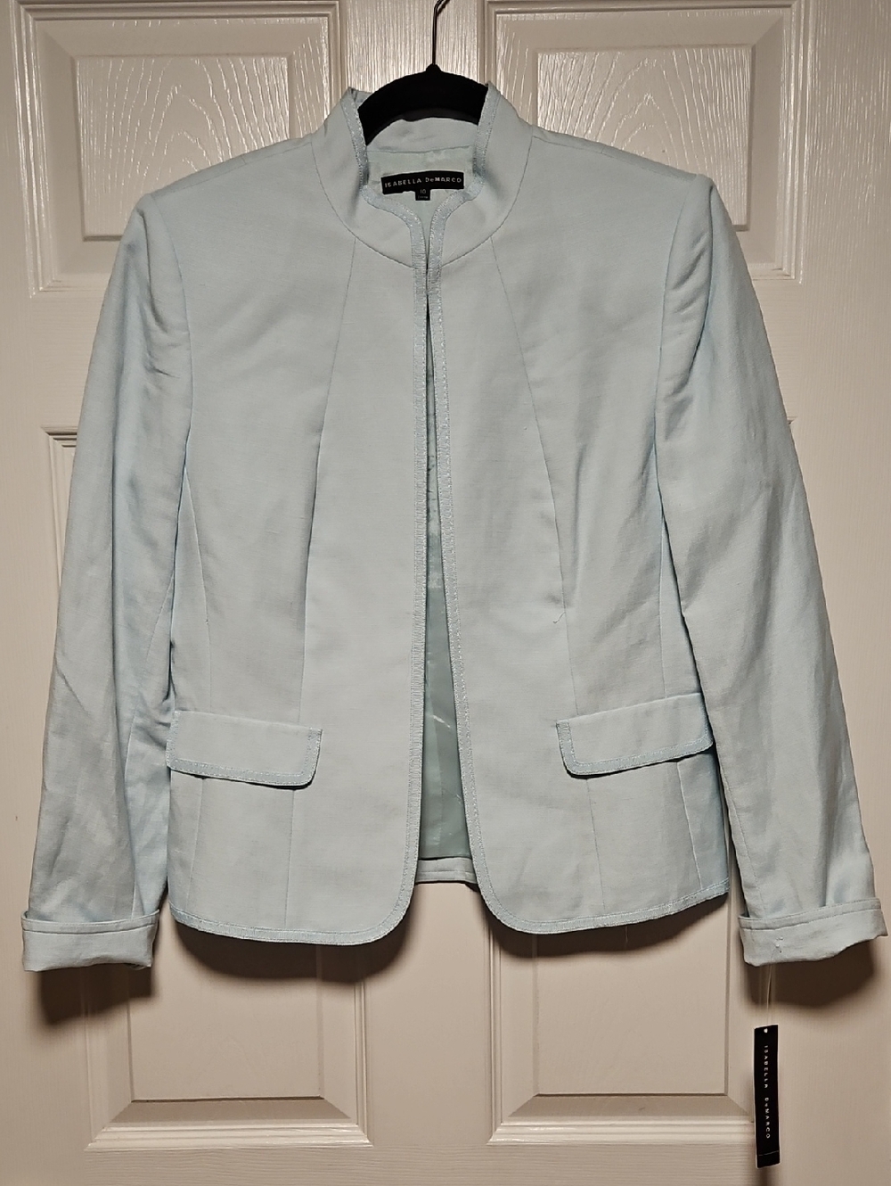Isabella DeMarco Banded Collar Jacket
